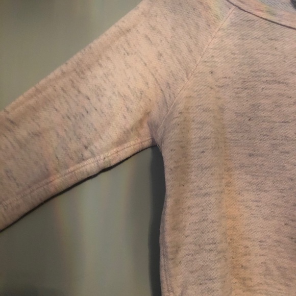 Pink / Grey long sleeve sweater shirt - Picture 3 of 7